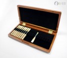 Tre etui for 20 oborør EG-Reeds - Rødbrun thumbnail
